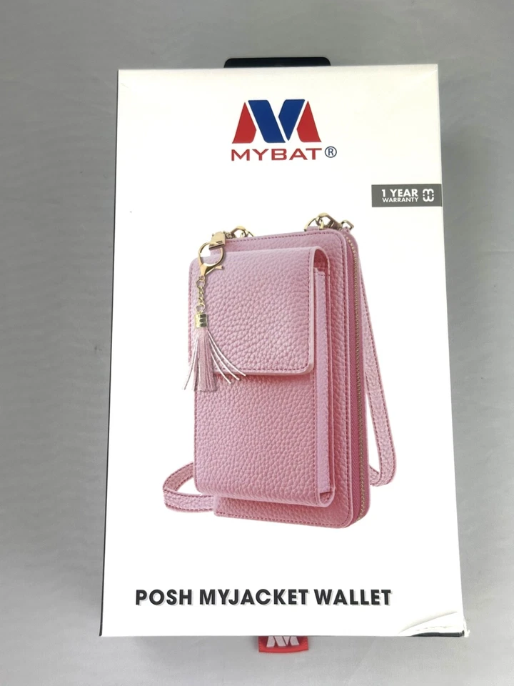 Bolso Bandolera para Teléfono Cartera Mujeres Cartera de Cuero con Ranuras para Tarjetas Bolsillo Foto 1 de 2