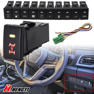Push Button LED Switch Dashboard Push Button For Isuzu DMAX MU-X Holden Colorado - Picture 1 of 17