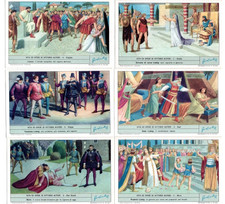 LIEBIG  S 1807  F 1803 , C/.SET 'WORKS OF V. ALFIERI '  V/ G PLUS ITALIAN