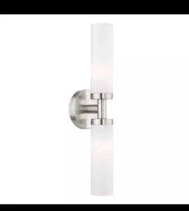 Livex Lighting 10104-91 Aero - 2 Light ADA Bath Vanity in Contemporary Style - Picture 1 of 8