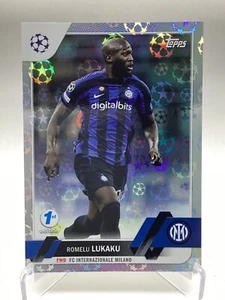 TOPPS UEFA CLUB COMPETITIONS 2022/23 1st EDITION STARBALL ROMELU LUKAKU - Imagen 1 de 2