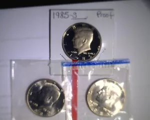 Medio dólar PDS Kennedy 1985 sin circular en violonchelo como nuevo y prueba - Imagen 1 de 1