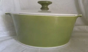 MCM CORNINGWARE Aguacate Verde Horno Holandés P-704-B Cazuela 4 Qt De Colección Con Tapa EE. UU. - Imagen 1 de 6