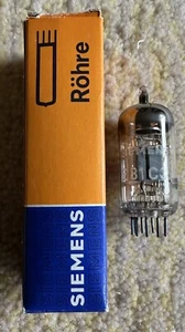 Pair of Siemens E81CC NOS NIB Triple Mica 1970s Vacuum Tubes - Picture 1 of 3
