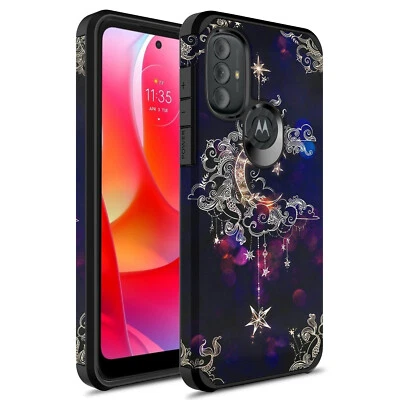 For Moto G Play 2023 / Moto G Power 2022 / Moto G Pure Hybrid Graphic Armor Case - Image 1 of 4