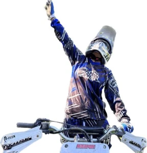 Answer Racing Jersey: Blue/Black, Men's SM - Picture 1 of 6