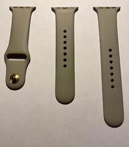 Apple Watch Cinta Deportiva Hormigón Pin Dorado Serie 1 2 3 38mm 4 5 6 SE 40mm 7 41mm - Imagen 1 de 6