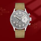 Merkur Men's Timekeeping Wristwatch Pilot Manual Windup Mechanical Wristwatch02