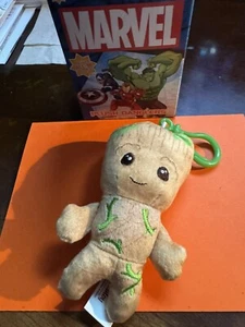 2024 Marvel Guardians of The Galaxy Baby Groot 4” Plush Danglers Bullsitoy - Picture 1 of 7