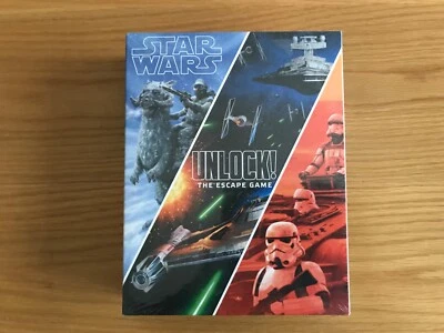 Star Wars unlock the  Escape Board Game 1-6 Players Ages 10+ New Sealed Contents - Image 1 of 4