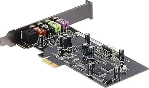 ASUS XONAR SE 5.1 Channel 192kHz/24-bit Hi-Res 116dB SNR PCIe Gaming Sound Card - Photo 1/4