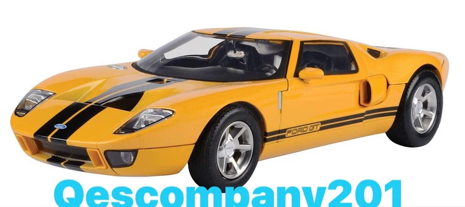 Motormax 1:12 Ford GT Concept Yellow #73001 - Image 1 of 1