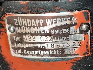 zündapp combinette 433 022 - Bild 1 von 24