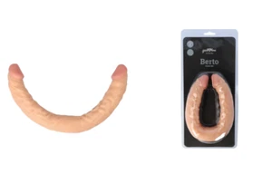 Dildo Pene Fallo Realistico Doppio Pene Anale Vaginale 40 cm - Foto 1 di 3