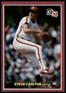 1983 Donruss Action All-Stars Steve Carlton Philadelphia Phillies #24