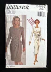 Butterick 3067 Misses Dress by Morton Myles Vintage 1983 Pattern 12-14-16 Uncut - Picture 1 of 3