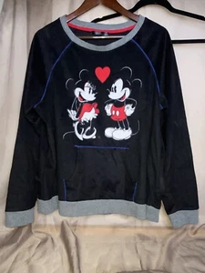 Disney Lujo Para Mujer Mickey & Minnie Mouse Ropa de Dormir Pijama Camisa Talla X-Grande - Imagen 1 de 3