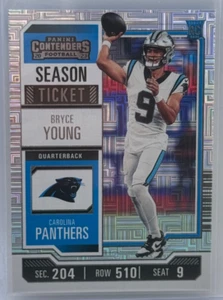 2023 Panini Contenders MOJO - CHOICE Season Ticket Bryce Young #15 (RC) - Picture 1 of 2