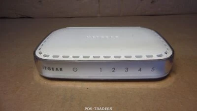 Netgear FS605 v3 Unmanaged 5-Port 10/100 Mbps Networking Hub Switch LAN - NO PSU - Bild 1 von 4