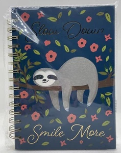 Tri-Coastal Design Journal, Sloth Lounging on A Branch, “Slow Down, Smile More” - Picture 1 of 4