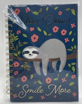 Tri-Coastal Design Journal, Sloth Lounging on A Branch, “Slow Down, Smile More”  - Image 1 of 4