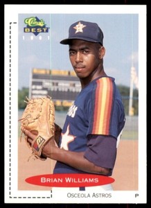 1991 Classic Best Minor League Brian Williams Osceola Astros #14