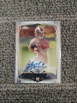 2014 Topps Chrome - Rookie Autographs #224 Garrett Gilbert (AU, RC) - Image 1 of 2
