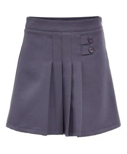 MSRP $28 U.S. Polo Assn. Gray Scooter Skort Grey Size 4 - Picture 1 of 1