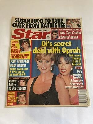 1996 June 11 Star News, Diana’s Secret Deal with Oprah (MH11) - Imagem 1 de 3