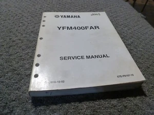 2003 Yamaha YFM400FAR Kodiak 400 ATV Shop Service Repair Manual 11616-16-02 xz - Picture 1 of 1