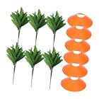 6X Easter Yard Carrots Patch Easter Decor Rustic For Lawn Indoor Plant Lover