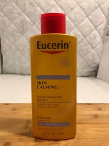 Eucerin Skin Calming Body Wash, Fragrance Free - for Dry, Itchy Skin - 16.9fl oz - Picture 1 of 2