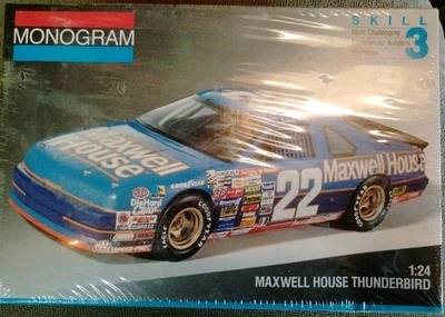 Monogram #22 Maxwell House Thunderbird Kit # 2942 1:24 New Old Stock  - Image 1 of 4