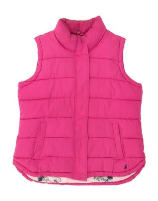 JOULES Womens Padded Gilet UK 14 Large Pink Polyester DN18 — 第 1/3 张图片