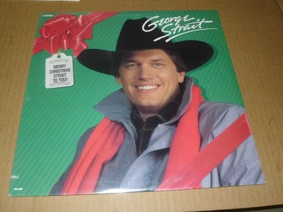 GEORGE STRAID Merry Christmas SEALED vinyl LP country NEW holiday MCA 5800 xmas - Imagem 1 de 4