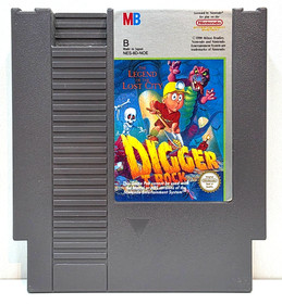 Digger T-Rock: The Legend of the Lost City - Nintendo / NES - PAL - MODULO NUR