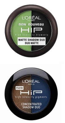 Loreal HIP eyes hadow duo set of 2 236 forgiving & 307 perky - Image 1 of 4