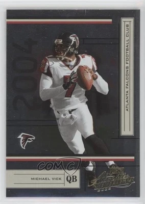 2004 Playoff Absolute Memorabilia Retail Michael Vick #5 - Image 1 of 2