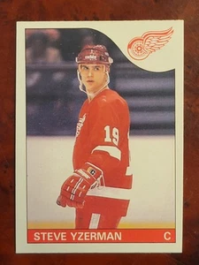 1985-86 OPC O-Pee-Chee #29 Steve Yzerman Detroit Red Wings HOF LEGEND NM - Bild 1 von 5