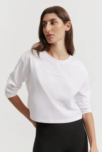 Country Road Long Sleeve T-shirt White Modern Logo Size Medium - Picture 1 of 7