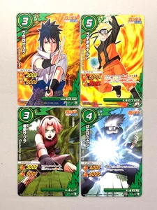 Naruto, Sasuke, Sakura, Kakashi - Naruto Miracle Battle Carddass Card Japanese - Picture 1 of 2