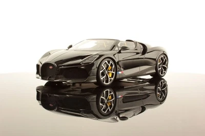 MR Collection Bugatti W16 Mistral Black 1/18. BUG015A - Immagine 1 di 4