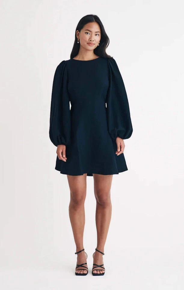 Mini vestido negro Nobody's Child para mujer PVP 99 £ Foto 1 de 4