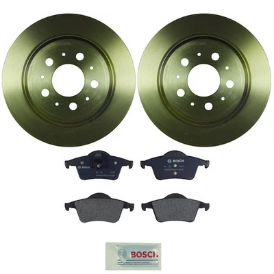 KIT-BS42624-034 Bosch Juego de 2 Ruedas Disco de Freno y Kits de Pastillas Traseras para Volvo S60 S80 Foto 1 de 4