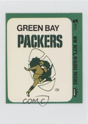 1977 Fleer Teams in Action Team Hi-Gloss Green Bay Packers (Logo) #GB Patch - Image 1 of 2