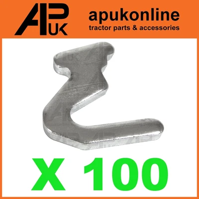 APUK 100x Bullone Clip Blocco Sicurezza Trave per Link 51 Scaffalatura Scaffalatura Pallet Stoccaggio