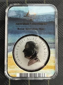 2025 Bush Capital Australian Kangaroo 1oz Silver Bullion Coin - Picture 1 of 2