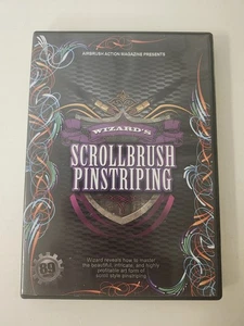 Wizard's Scrollbrush Pinstriping DVD - Airbrush Nadelstreifen Autolackierung Auto - Bild 1 von 3