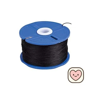 NEW Shinwa Sokutei Polyester Water Thread Reel Winding Black Extra Thick 1.2mm - Picture 1 of 1