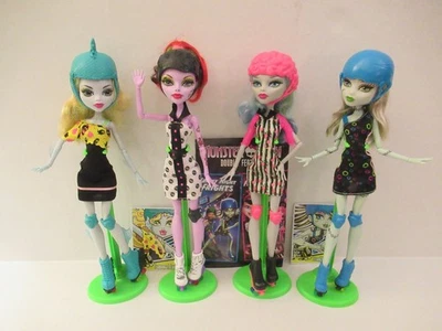 Monster High Skulltimate Roller Maze 4-Doll Set (Mattel) (2012) - Image 1 of 4